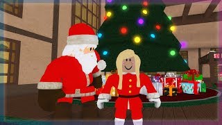 JE SUIS UN LUTIN DU PÈRE NOEL  ROBLOX [upl. by Dnomder782]