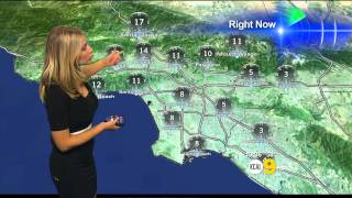 Evelyn Taft 20110413 10PM KCAL9 HD Tight black dress [upl. by Eloci]