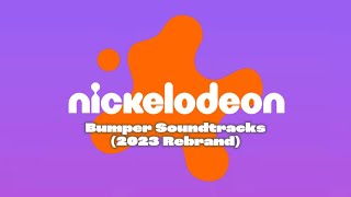 HUGE UPDATE Nickelodeon 2023 Rebrand Soundtrack amp Bumper Music Compilation [upl. by Ttiwed]