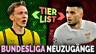 Wir ranken die Neuzugänge der Bundesliga Calcio Berlin TIERLIST [upl. by Follmer]