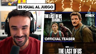 ILLOJUAN REACCIONA TRAILER THE LAST OF US SEASON 2 [upl. by Areemas134]