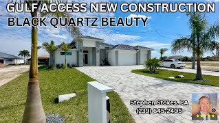 GULF ACCESS NEW CONSTRUCTION 2024  CAPE CORAL FL 179 [upl. by Maxim]