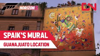 Forza Horizon 5 Discover Spaiks Mural in Guanajuato [upl. by Nnazil80]