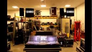 Danley Sound Labs SM80 vs dampb Q7 [upl. by Eilarol]