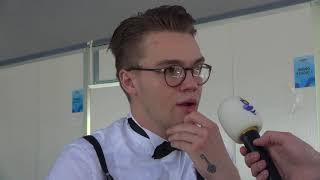 Eurovision 2018 Interview Mikolas Josef  Czech Republic [upl. by Eilra]