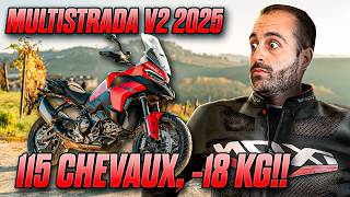 ⚠️🔥NOUVELLE Multistrada V2 2025 elle perd 18 KG sur la balance [upl. by Barna]