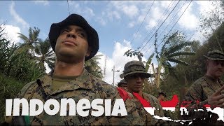 US Marines visit Indonesia [upl. by Eiclud]