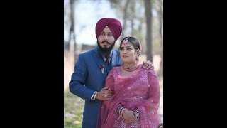 Pawandeep💝 Vikramjeet live wedding Preet studio m9417536953 [upl. by Atirahs]