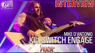 KILLSWITCH ENGAGE Mike DAntonio 2016 InterviewLinea Rock by Barbara Caserta [upl. by Ilaire]