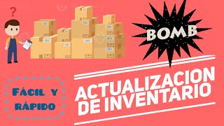 🌀Cómo ACTUALIZAR EL INVENTARIO 📋 Actual en Excel ✅ Fácil y Rápido [upl. by Hannah727]