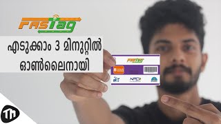 How to Apply for FASTag Online Malayalam  Tech One Malayalam [upl. by Dorotea]