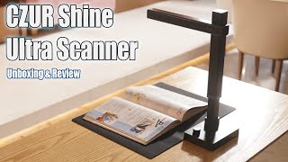 CZUR Shine Ultra Smart Document Scanner  Unboxing and Review [upl. by Jeremy262]