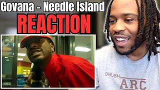 Govana  Needle Island  Music Video Dutty Money Riddim REACTION [upl. by Nesline]