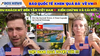 Du Khách Mỹ Đến Việt Nam Để Kiểm Chứng Lời Khen Quá Đà Trên Báo Quốc Tế Và Cái Kết Bất Ngờ [upl. by Niwrad]