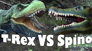 TREX VS SPINOSAURUS Dino Duels Ep 3 [upl. by Alda307]