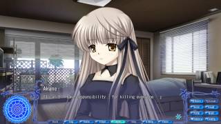 Lets Play  Rewrite  Akane Senri route part 55 END [upl. by Akeenat]