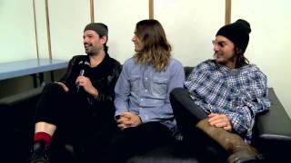 30 Seconds To Mars Answering FanQuestions joiz [upl. by Pliner]