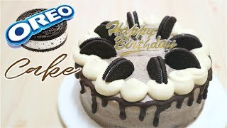 Oreo 朱古力蛋糕。生日蛋糕【片尾有話兒】Oreo Chocolate Cake recipe＊Happy Amy [upl. by Kirrad]