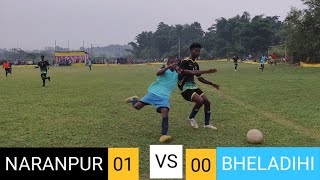 Final Match NARANPUR1️⃣ 🆚0️⃣ BHELADIHI II At Gopinathpur  Jojodihi  II Mayurbhanj Odisha [upl. by Yttel]