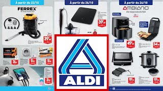 catalogue ALDI du 22 octobre 2024 ✅ Arrivage promo de la semaine [upl. by Nnylatsirk]