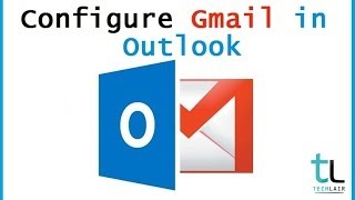 configure gmail in outlook 2013  POP3 amp IMAP [upl. by Erihppas]