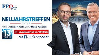 Das große FPÖNeujahrstreffen 2024 [upl. by Osnola232]