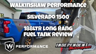 Walkinshaw performance Silverado 1500 long range 188Ltr fuel tank [upl. by Solley932]