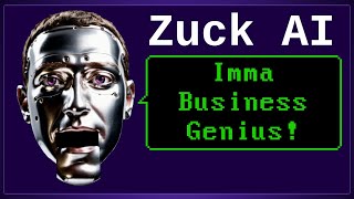 Zuck AI A Mark Zuckerberg Robot [upl. by Eilime]