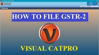 HOW TO FILE GSTR 2 FROM CATPRO [upl. by Krystle]