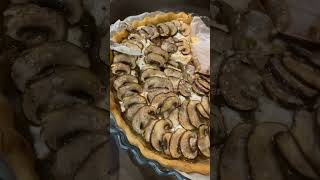 Tarte champignons chèvre miel cuisinefacilepascher food [upl. by Pepita]