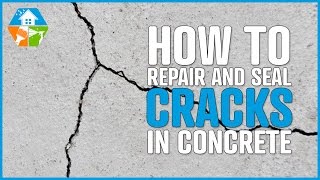 How to repair seal and waterproof large cracks in concrete cement steel pvc [upl. by Madonna502]