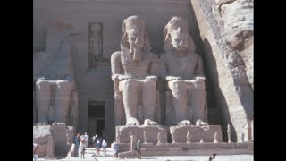 Abu Simbel 1976 archive footage [upl. by Nnylkoorb]