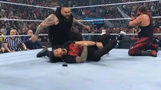 Paul Heyman Join Solo Sikoa And Attack Roman Reigns In SmackDown [upl. by Acirfa]