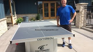 cornilleau pro 510 ping pong table review [upl. by Bysshe]