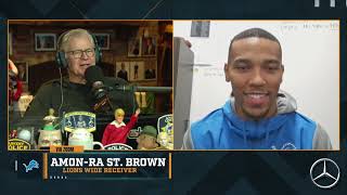 AmonRa St Brown on the Dan Patrick Show Full Interview  102324 [upl. by Matland]