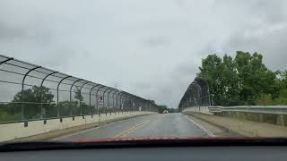 Dempsey Road Bridge Across I270 Heading East [upl. by Lledal]