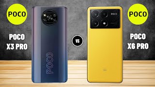 Poco X3 Pro Vs Poco X6 Pro [upl. by Naujek475]