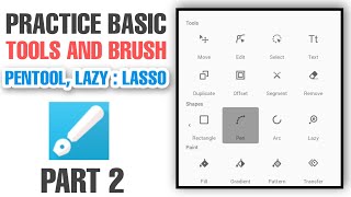 MASTER BASIC INFINITE DESIGN TOOLS  PRACTICE  VECTOR ART COURSE  PART 2 [upl. by Sixel]