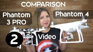 DJI Phantom 4 vs Phantom 3 Pro Part 2 [upl. by Nwatna830]