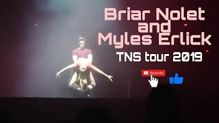 Briar Nolet amp Myles Erlick BRYLES Duet  The Next Step Live UK 2019 [upl. by Airdnahs]