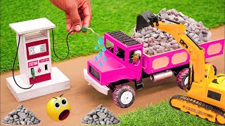 diy diorama making mini grass chopping machine  top 10 diy science project 🚜✨pocofarmcreators [upl. by Mudenihc]