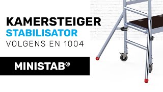 Ministab stabilisator voor kamersteigers van Euroscaffold [upl. by Nileak]