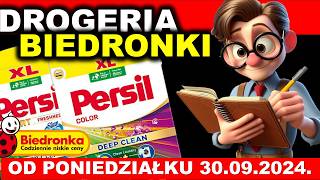 𝐁𝐈𝐄𝐃𝐑𝐎𝐍𝐊𝐀 🐞  Środki Czystości i Kosmetyki w Promocji od Poniedziałku 30092024 [upl. by Priest]