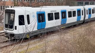 Ny c30 tunnelbana 2344 i Årstadal andra helgen i rad [upl. by Adnohryt]