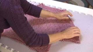 How to Block a Sweater  Knitted Garment Care Tutorial [upl. by Ellerud]