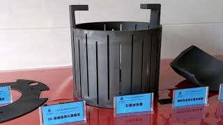 Graphite Parts for Monocrystal silicon furnace EDMMouldsCasting [upl. by Arratoon]