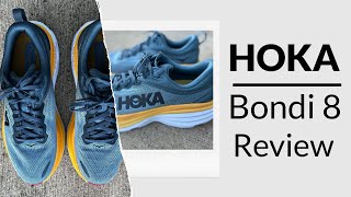 Hoka Bondi 8 Maximum Cushion Running Shoe Review [upl. by Iorio]