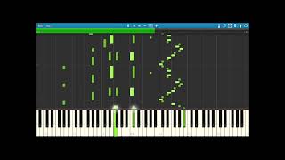 Chopin  Prelude Op 28 No 16 PIANO TUTORIAL Synthesia [upl. by Nosneh]