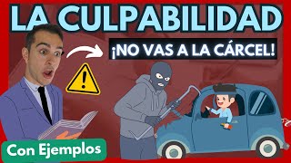 😱 La CULPABILIDAD en la teoría del delito RESUMEN con EJEMPLOS Descúbrelo en solo 10 minutos [upl. by Omocaig360]