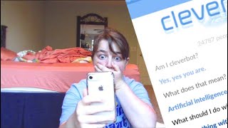 I AM CLEVERBOT Conversations with Cleverbot 1 [upl. by Auhsuj]